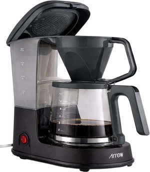 صانعة قهوة بالتنقيط ارو، 750 واط، 1.25 لتر، ايقاف تلقائي، RO-125CMD - اسود product image