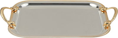 طقم طوفريات استيل السيف غاليري، 3 قطع - فضي ذهبي product image 3