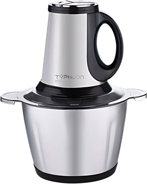 قطاعة خضروات تايفون، 650 واط، 3 لتر، TY-02-007 B - فضي اسود product image