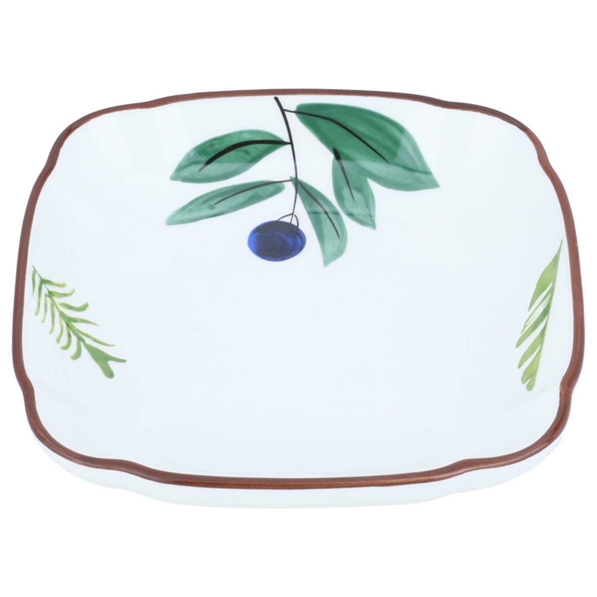 Al Saif Gallery porcelain dessert plate, 5.5 inches - white product image 1