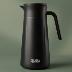 Shaha Thermos, Stainless Steel Inner Container, 1.5 Liters - Black product image