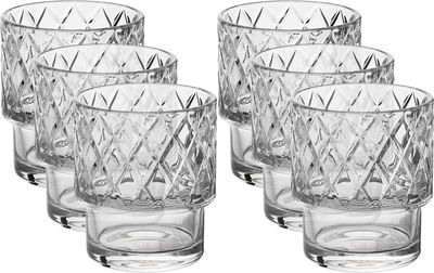 Al Saif Gallery Glass Set, 6 Pieces, Small Size, Base - Clear product image 1