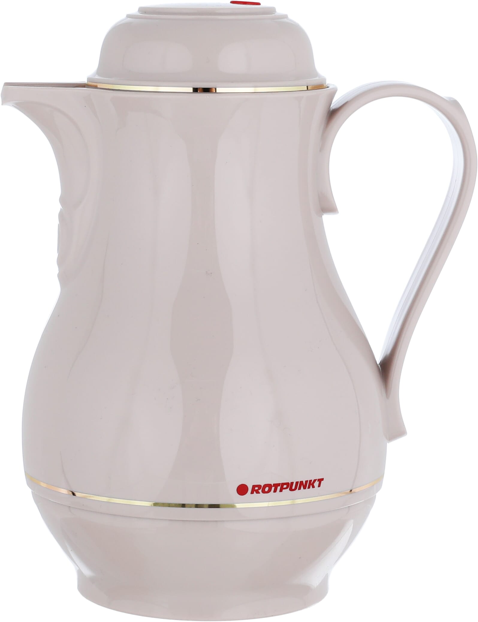 Rotpont thermos, 0.5 liters, glass inner container, plastic outer shell - beige product image