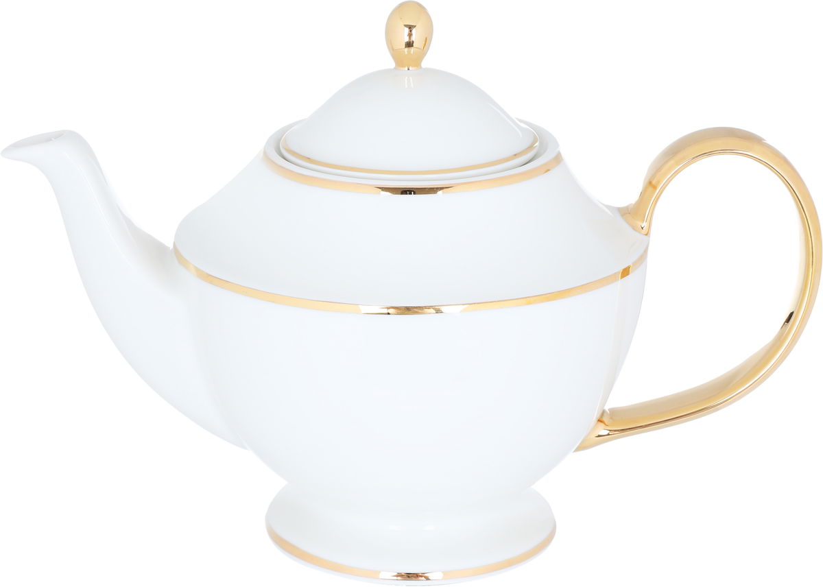 طقم سفرة بورسلان السيف غاليري، 60 قطعة - ابيض ذهبي product image 23