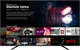 GVC Pro 43GW6100 Frameless Smart TV, 43-inch, 4K, WebOS, Built-in Receiver, Free Wall Mount - Black product image 1