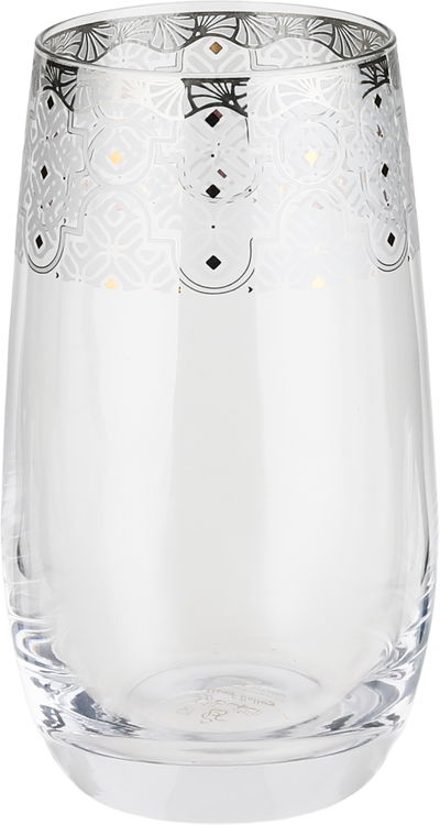 طقم سفرة بورسلان زجاج السيف غاليري، 61 قطعة، منقوش - ابيض شفاف product image 10