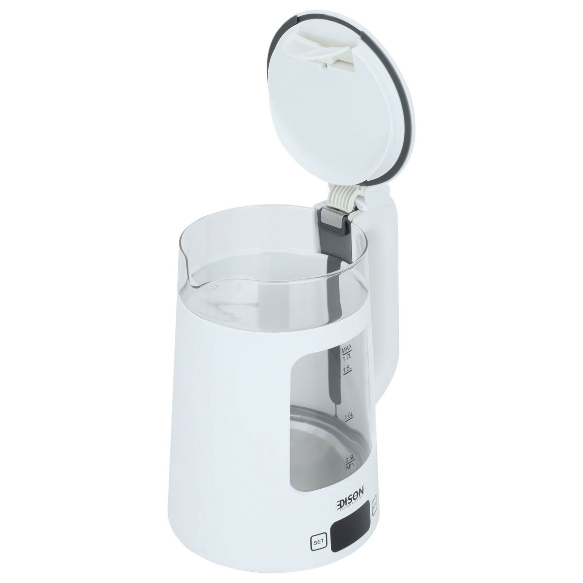 Edison Electric Kettle, 1.7L, 2200W - White product image 2