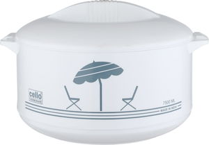 Cello Plastic Food Container, 7.5 L - White product image