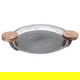 Tofaria Al Saif Gallery Steel Presentation, 3.5 x 36 x 29 cm, Round - Silver product image 1