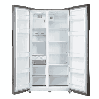 ثلاجة نوفروست ميديا، 510 لتر، انفرتر، فريزر علوي، MDRS710FGU50D - فضي product image 3
