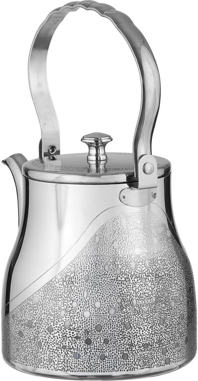 طقم دلة قهوة وإبريق استيل السيف غاليري، 1.2 / 1.41  لتر - فضي product image 8