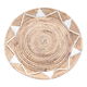 Al Saif Gallery wicker Serving tray, 42 x 42 x 5 cm - beige product image 2