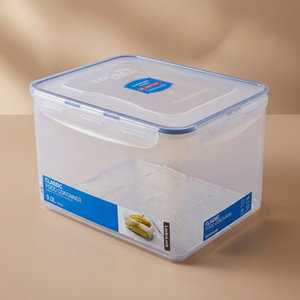 علبة تخزين طعام بلاستيك لوك اند لوك، غطاء، 29,5×23,1×18,5 سم - شفاف product image