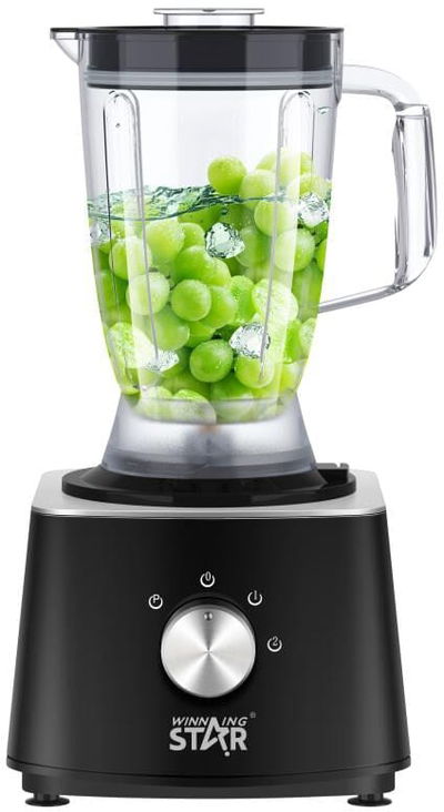 Winning Star ST-5583 Food Processor, 1.8L, 600W, 10-in-1 - Black product image 1