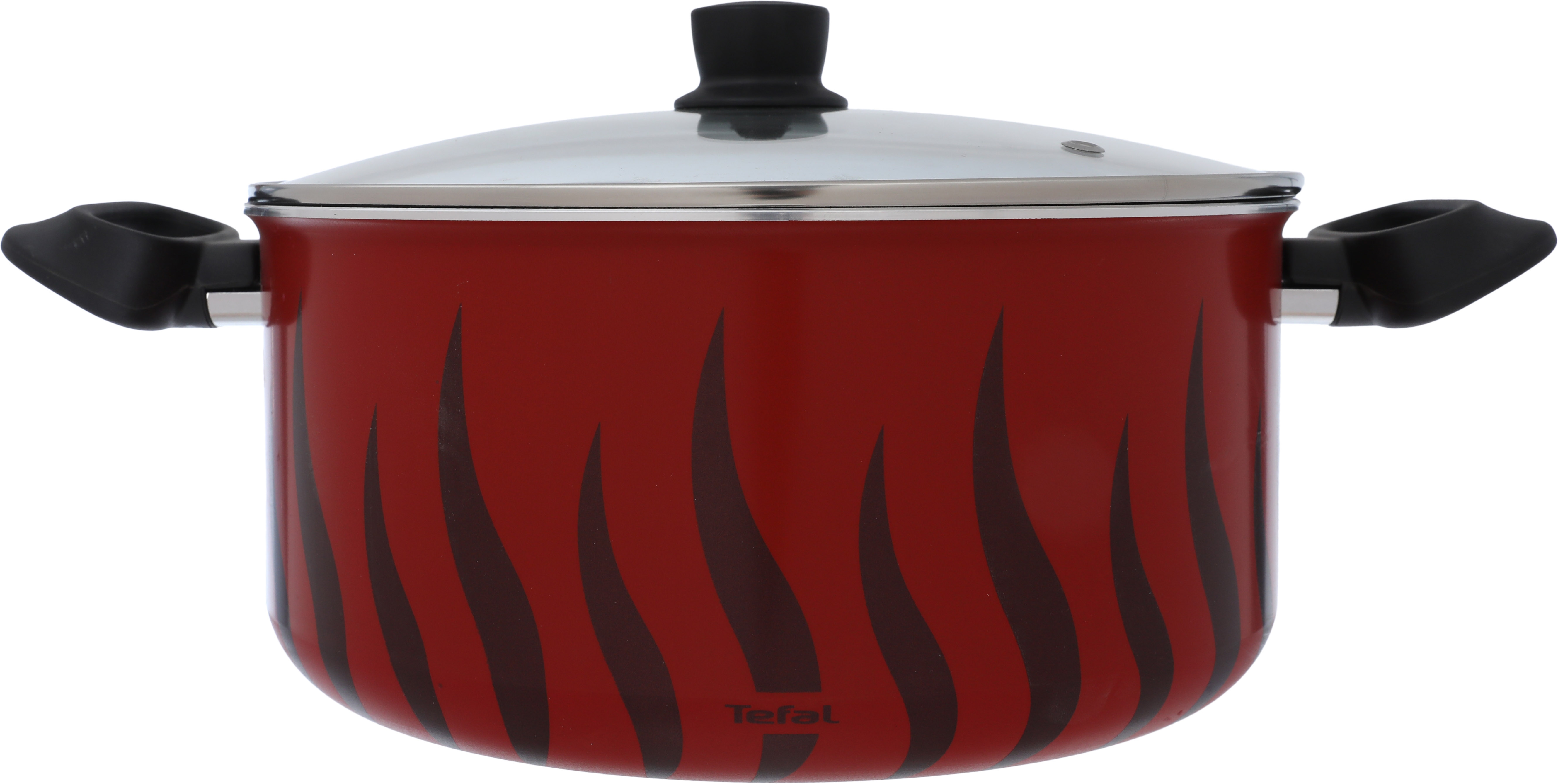 Tefal Tempo Flame Teflon Pot, 8 Liter, 28 cm - Red product image 1
