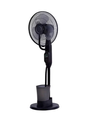 مروحة رذاذ ستاند كولن، 16 بوصة، 75 واط، 2.8 لتر، 3 سرعات، 807100016 - اسود product image 2