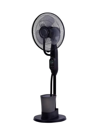 مروحة رذاذ ستاند كولن، 16 بوصة، 75 واط، 2.8 لتر، 3 سرعات، 807100016 - اسود product image 2