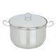 Alsaif Gallery Laura Steel Pot, 30 Cm - Silver product image 2