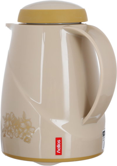 Helios thermos, 0.3 liters, thermal glass inner container, plastic outer shell - beige product image 4