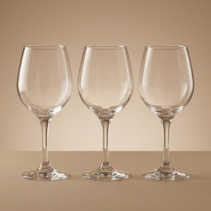 طقم كاسات باشاباتشي، 3 قطع، 365 مل - شفاف product image