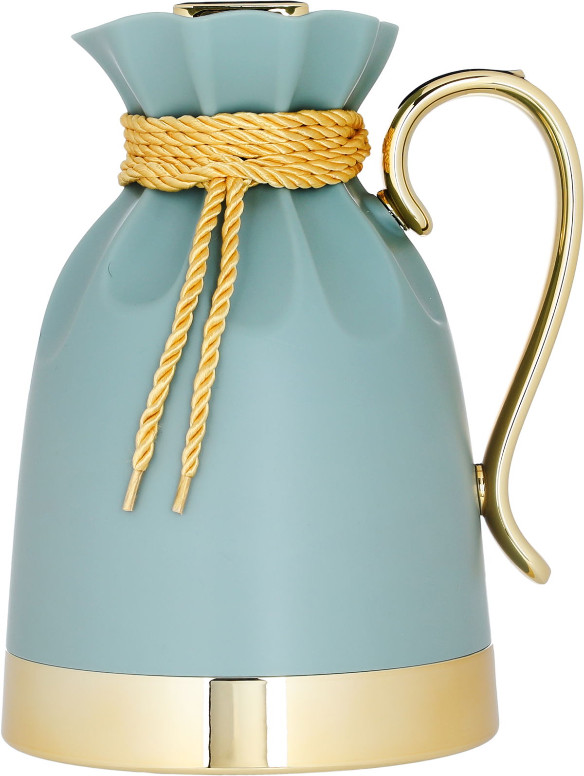 Everest Balqis Thermos, 1 liter, thermal glass inner shell, plastic outer shell - green product image