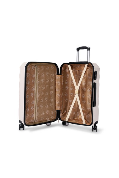 Limra ABS Luggage Set, 3 Pieces, LMA-1526 - Beige Black product image 5