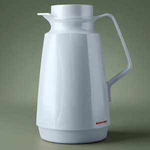 Rotpont thermos, 1 liter, glass inner container, plastic outer shell - light gray product image