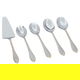 Al Saif Gallery steel cutlery bag, 72 pieces - silver and gold product image 5
