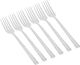 Al Saif Gallery Steel Forks Set, 6 Pieces - Silver product image 1