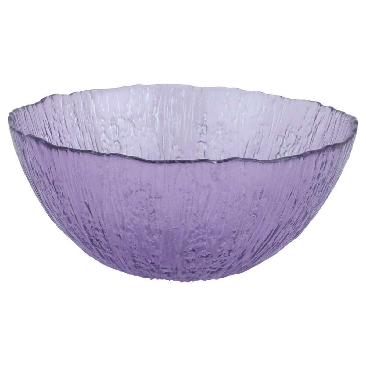 Al Saif Gallery Glass Bowl, 15X15X6 Cm - Purple product image
