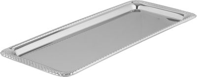 طقم تمرية ستانلس استيل السيف غاليري، 34×15×1.4 سم، 4 قطع، طوفرية، صحن نوا، صحن تغميسة - فضي product image 2