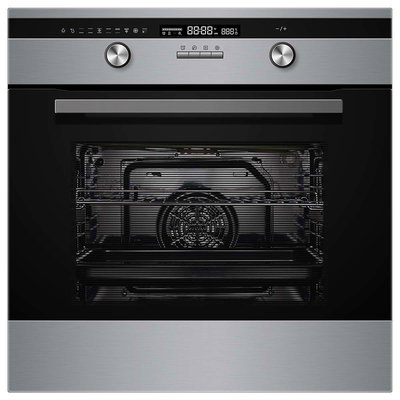 فرن كهربائي ميديا، 60 سم، 70 لتر، 9 وظائف، 3000 واط - أسود product image 1