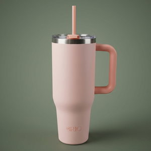 Brio Fuel Bottle Stainless Steel Thermal Mug, 1 Liter - Pink product image