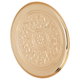 Al Saif Gallery steel tray, large circular - gold product image 1
