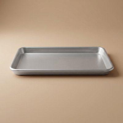 صينية فرن ألمونيوم السيف غاليري، 9.5×13×1 انش، مستطيل- فضي product image 1
