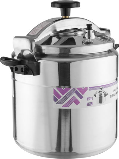 قدر ضغط ألمنيوم، 25 سم، 15 لتر - فضي product image 3