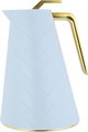 Glory thermos, 1 liter, glass inner container, plastic outer shell - blue product image 1