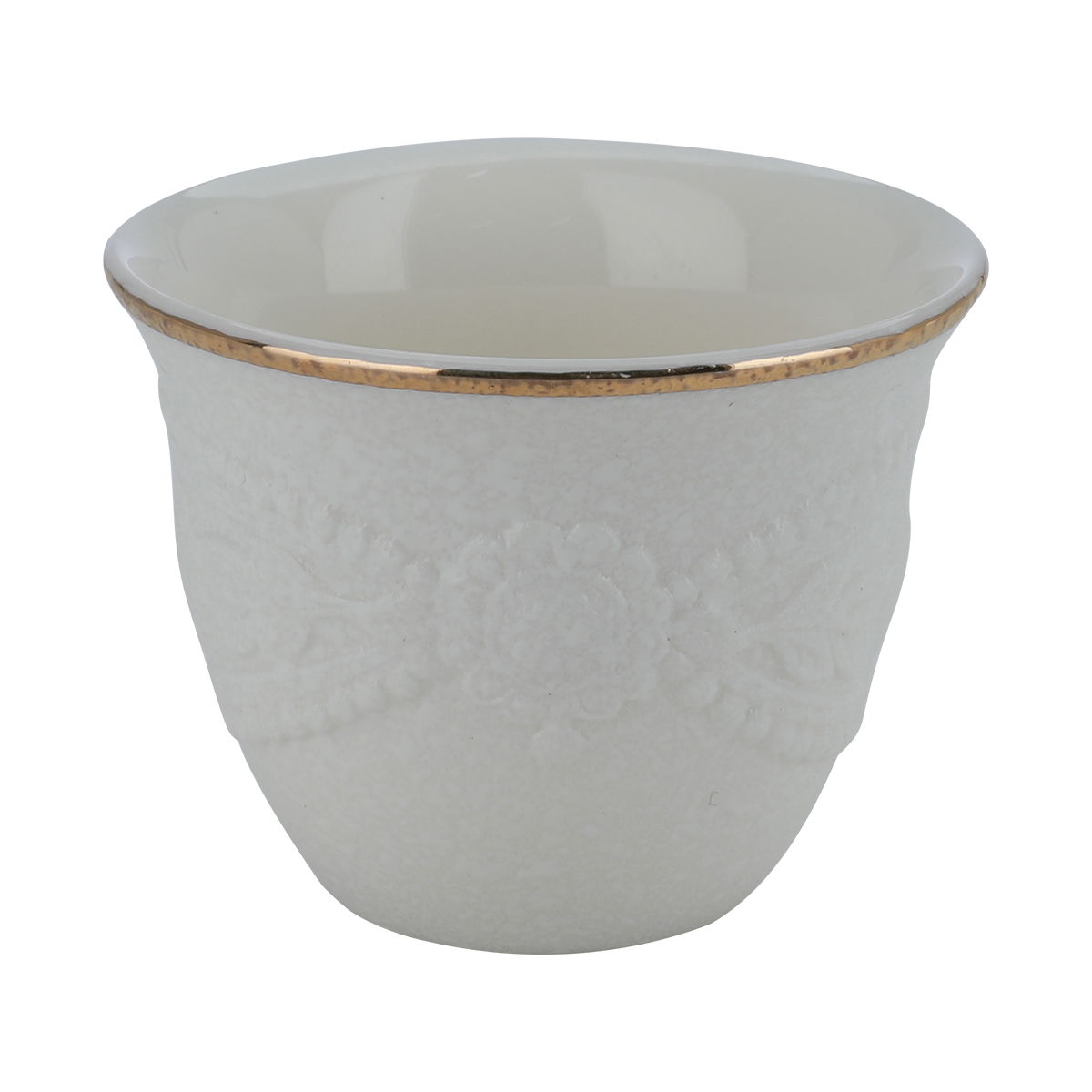 Al Saif Gallery Arabic coffee cups, porcelain, 12 pieces - white product image 2