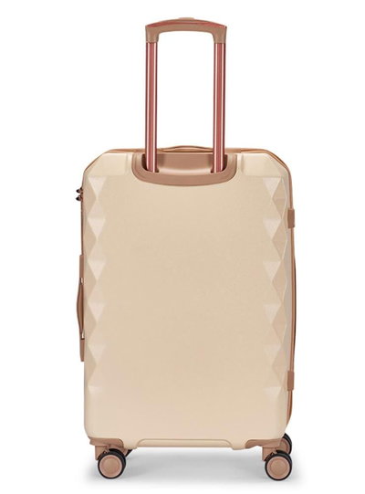 حقيبة سفر ABS ليمرا، 20 انش، 4 عجلات، WM-233 - بيج ذهبي product image 4