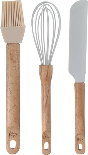 أدوات ملاعق خشب السيف غاليري، ثلاث أنواع - خشبي product image 2