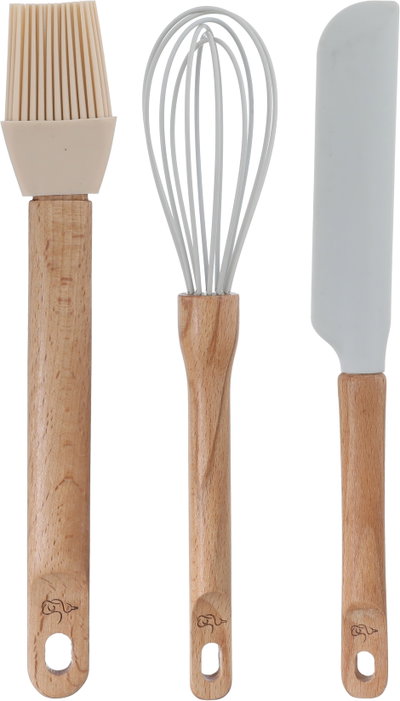 أدوات ملاعق خشب السيف غاليري، ثلاث أنواع - خشبي product image 2