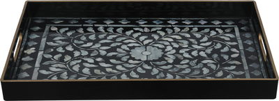 Al Saif Gallery Plastic Serving Tray Set, 2 Pieces - Multicolor product image 3