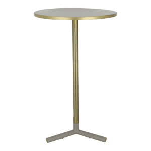 Al Saif Gallery Steel Circular Table - Brown product image