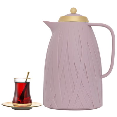 ترمس اكاسيا إفرست السيف غاليري، 1 لتر، حافظة داخلية زجاج حراري - وردي product image 1