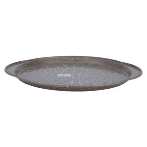 صينية بيتزا جرانيت السيف غاليري، 1.8×33×37 سم، مخرم، دائري - رمادي product image 3