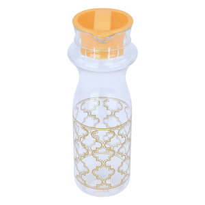 Al Saif Gallery plastic bottle, cylindrical - gold product image 2
