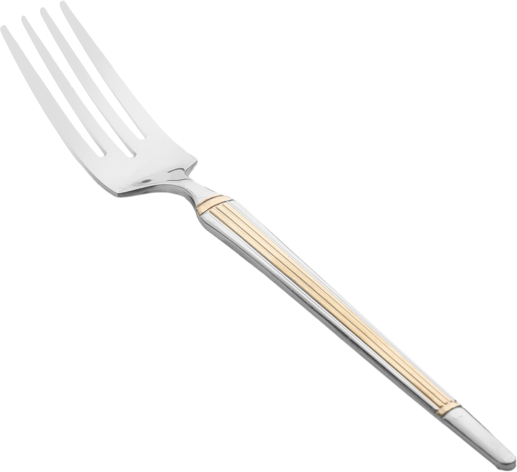 Al Saif Gallery steel cutlery set, 72 pieces - golden silver product image 14