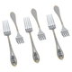 طقم شوك استيل السيف غاليري، 6قطعة - فضي product image 2