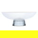 Al Saif Gallery Glass Serving Stand, 25.5X25.5X10 Cm - Clear product image 1