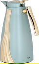 Al Saif Gallery Karma thermos set, 1 liter, 2 pieces, thermal glass inner shell, steel outer shell - Tiffany product image 2